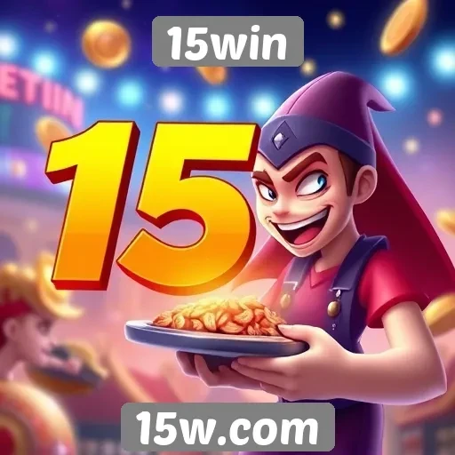 Experiência mobile no site de jogos 15win