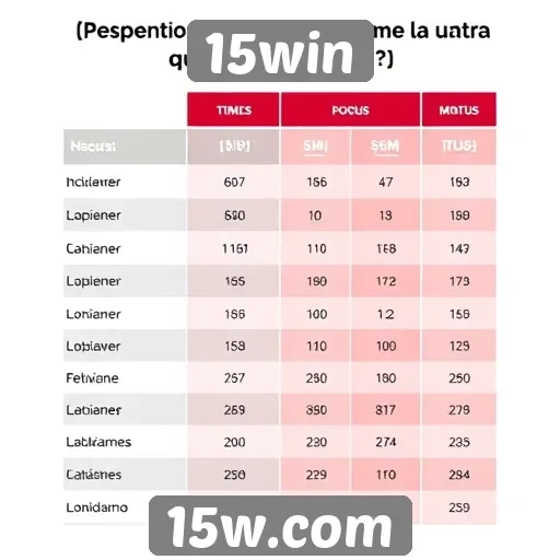 Comparativo entre 15win e outros sites de apostas online